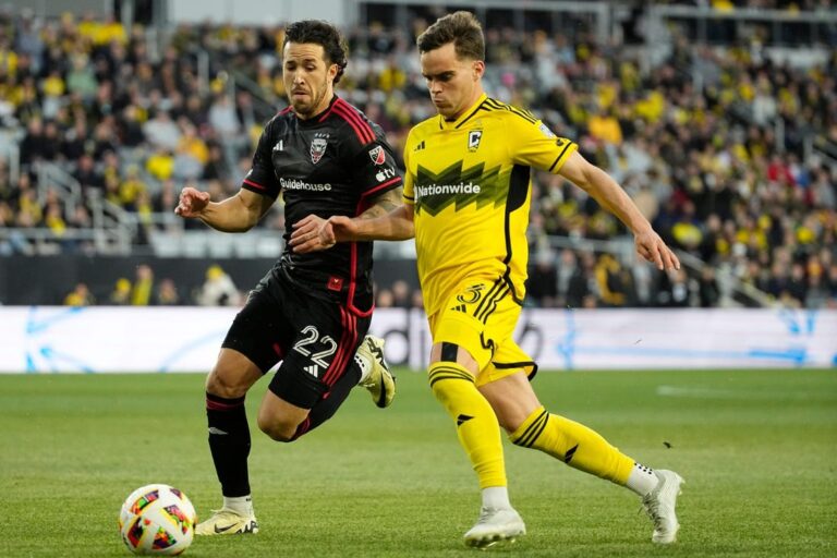Crew score in 87th minute, draw with D.C