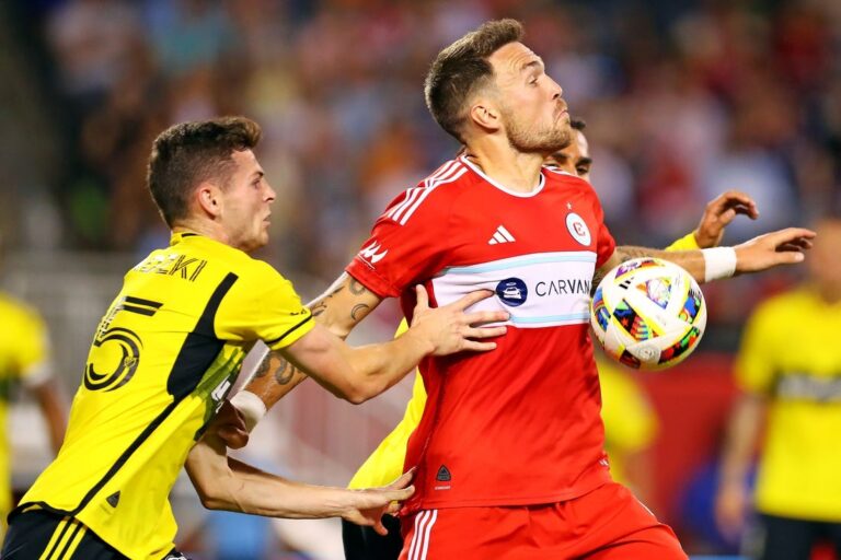 Crew keep Fire down with 3-1 road victory