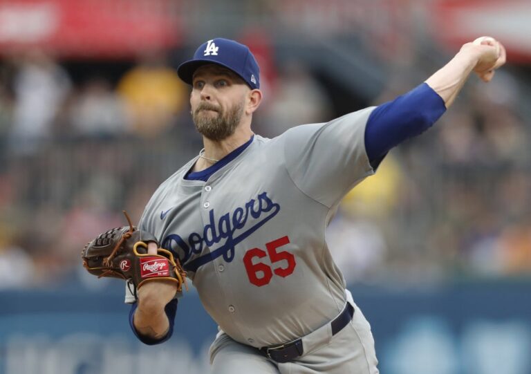 Injury-riddled Dodgers turn to James Paxton vs