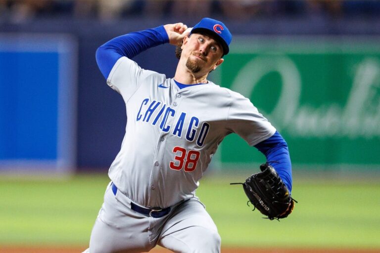 Cubs place RHP Mark Leiter Jr