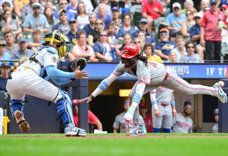 Willy Adames powers Brewers to series win over Reds