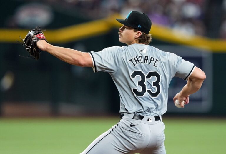 White Sox's Drew Thorpe continues initiation vs