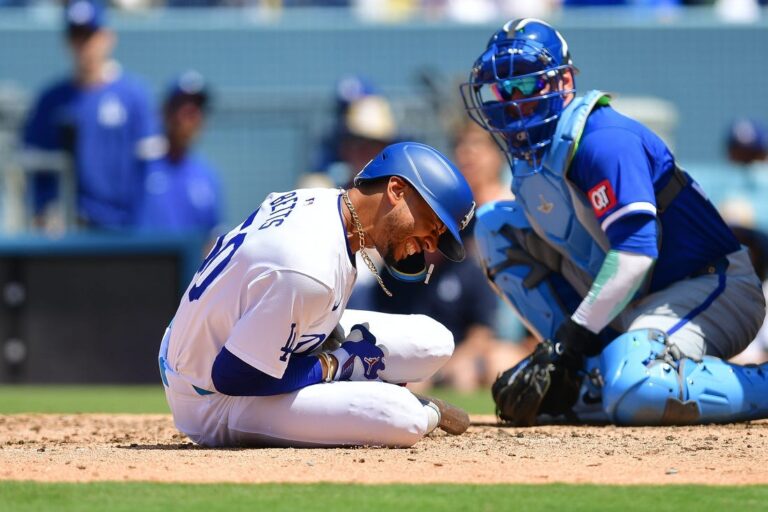 Dodgers star Mookie Betts placed on IL with fractured hand