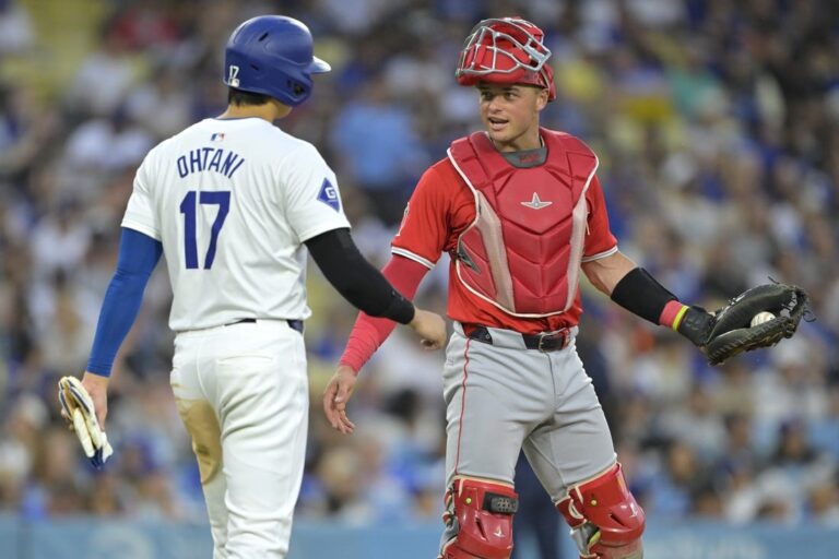 In first game against Shohei Ohtani, Angels top Dodgers