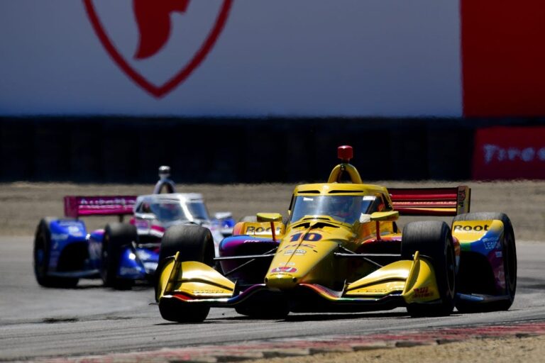 Alex Palou wins at Monterey to take over IndyCar points lead