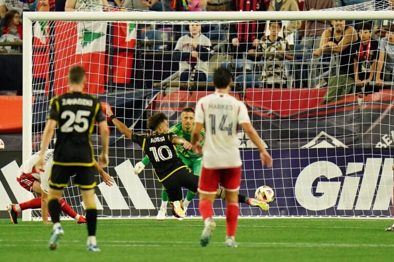 Crew fall behind Revs early, then score five straight