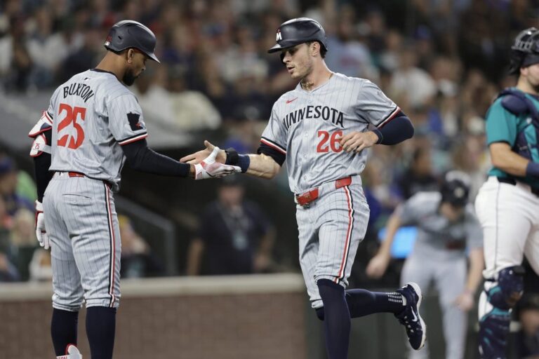 Byron Buxton's blast, 4 RBIs carry Twins past Mariners