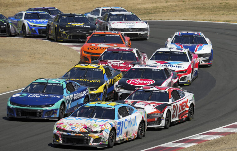 NASCAR Sonoma Auto Racing