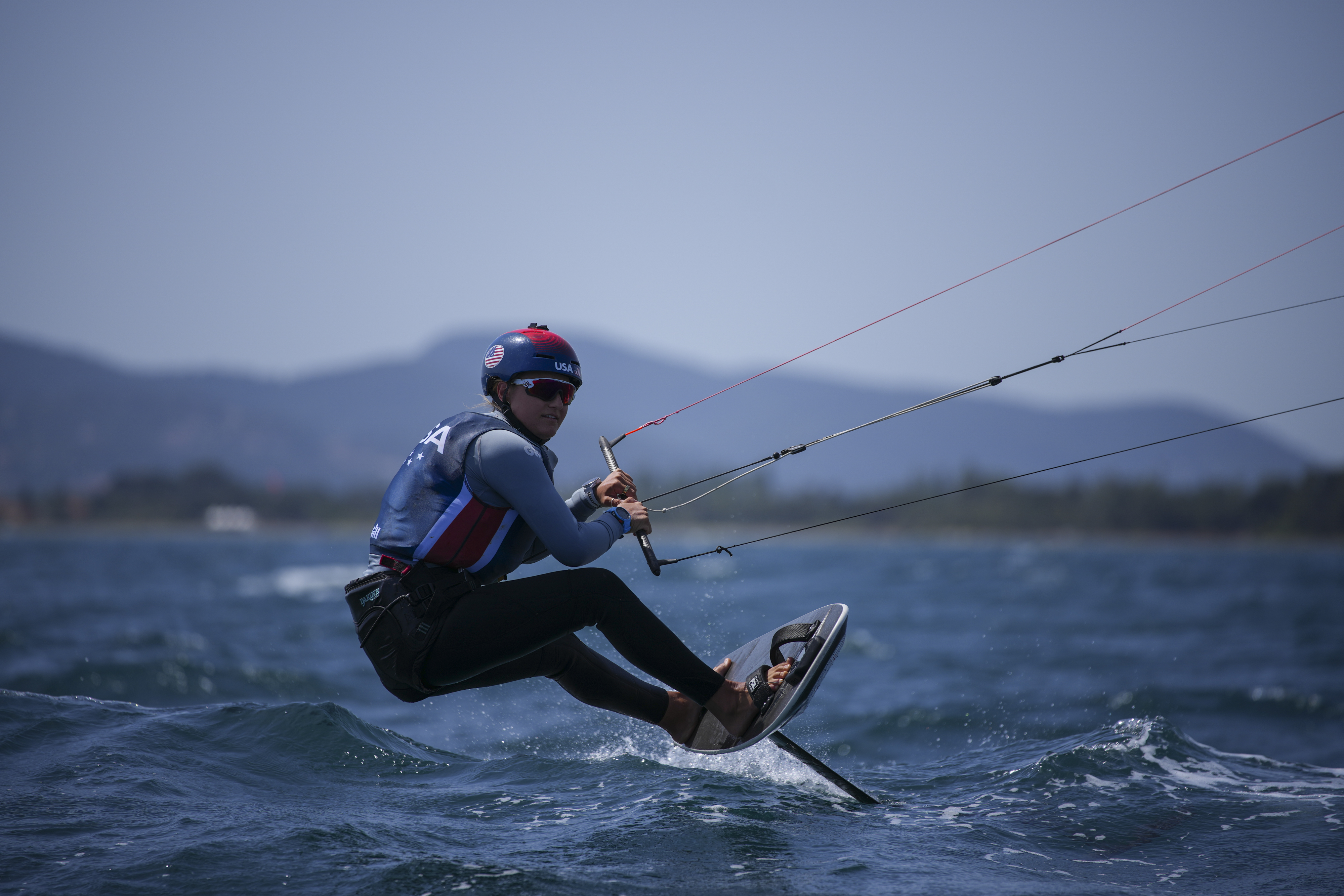 kitesurfing