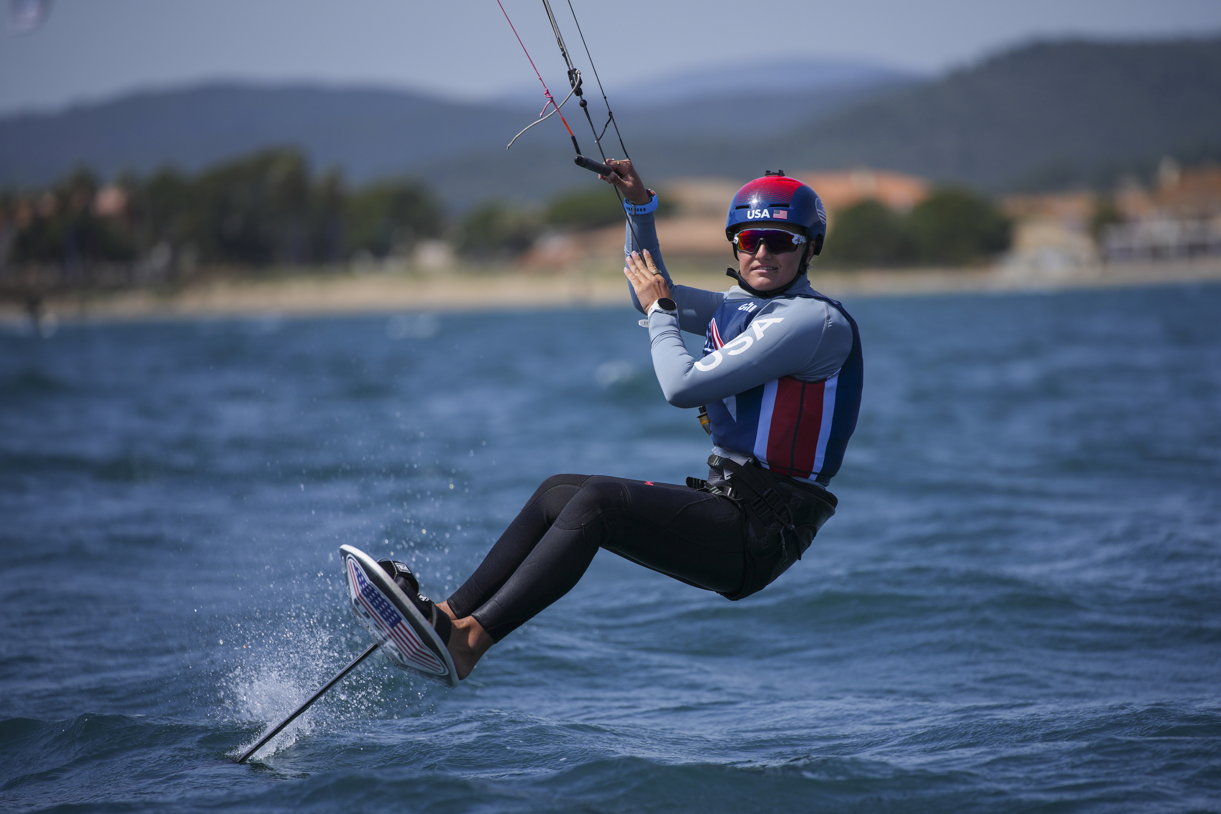 kitesurfing