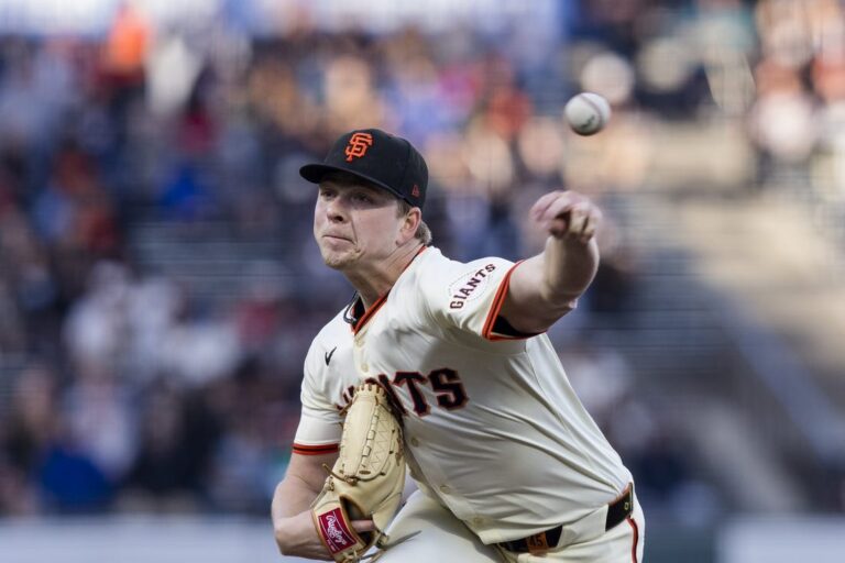 With rotation getting healthy, Giants take on Guardians