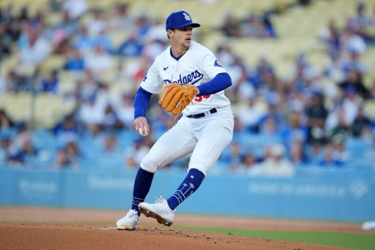 Dodgers' Gavin Stone, among NL's elite rookie pitchers, faces D-backs