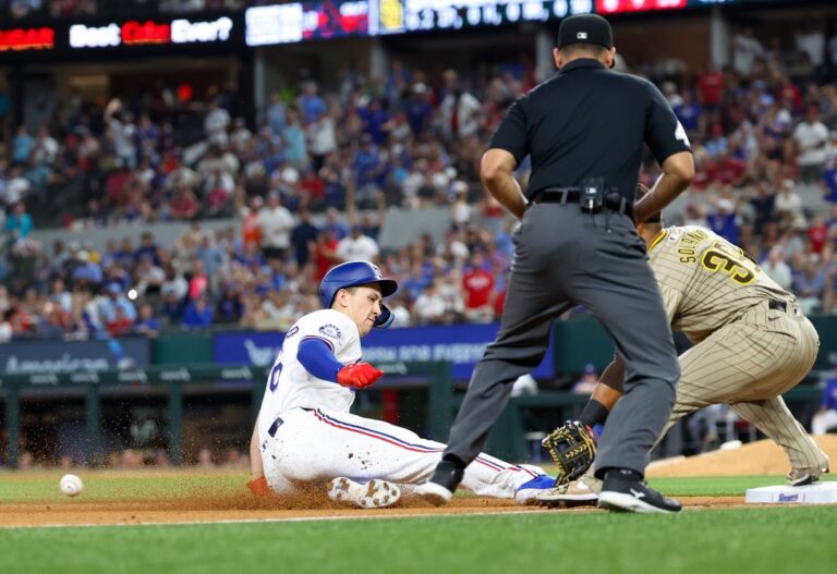 Injuries force Rangers, Padres to use revolving door of players