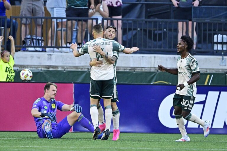 Timbers use first-half outburst to top Nashville SC