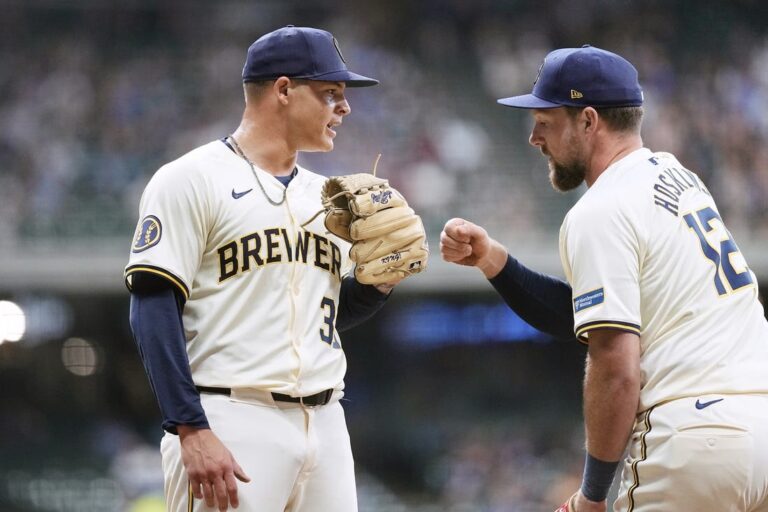Rookie Tobias Myers, Brewers shut out Pirates