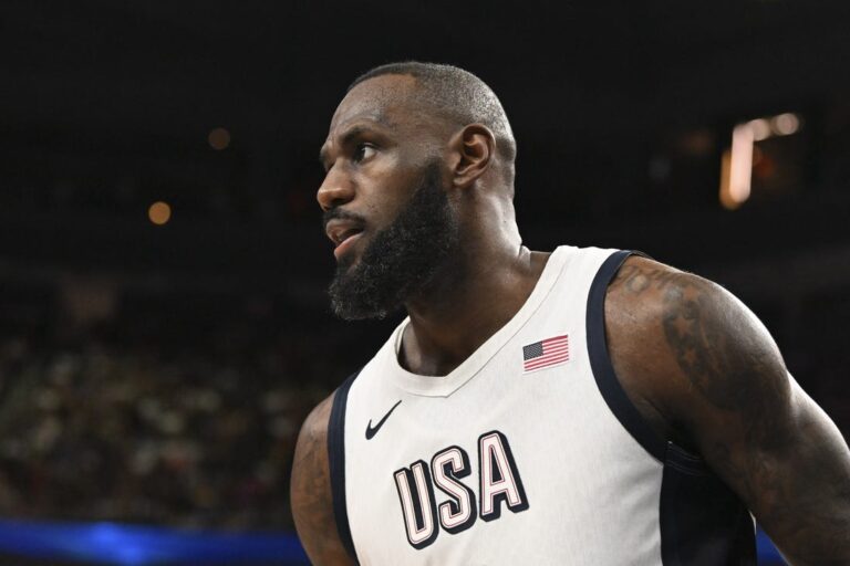 LeBron James rescues Team USA in 92-88 win over Germany