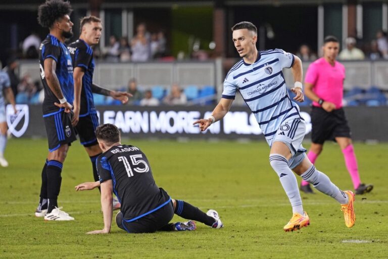 Improving Sporting KC hold off last-place Earthquakes