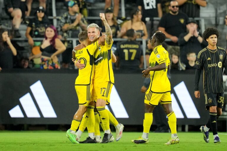 Crew blow out West-leading LAFC for fifth straight win