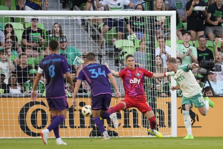 Jon Gallagher scores late as Austin FC earns draw with Charlotte FC