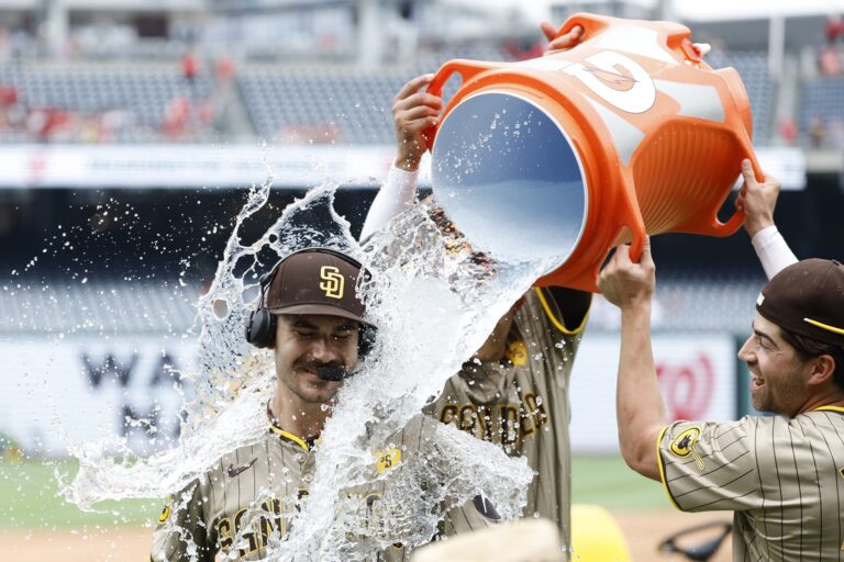 Fresh off no-hitter, Padres head to Baltimore