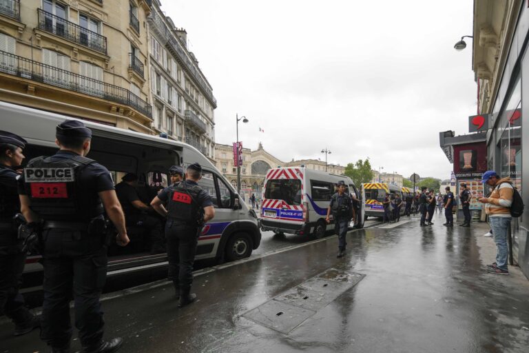 Paris Olympics Security Trains