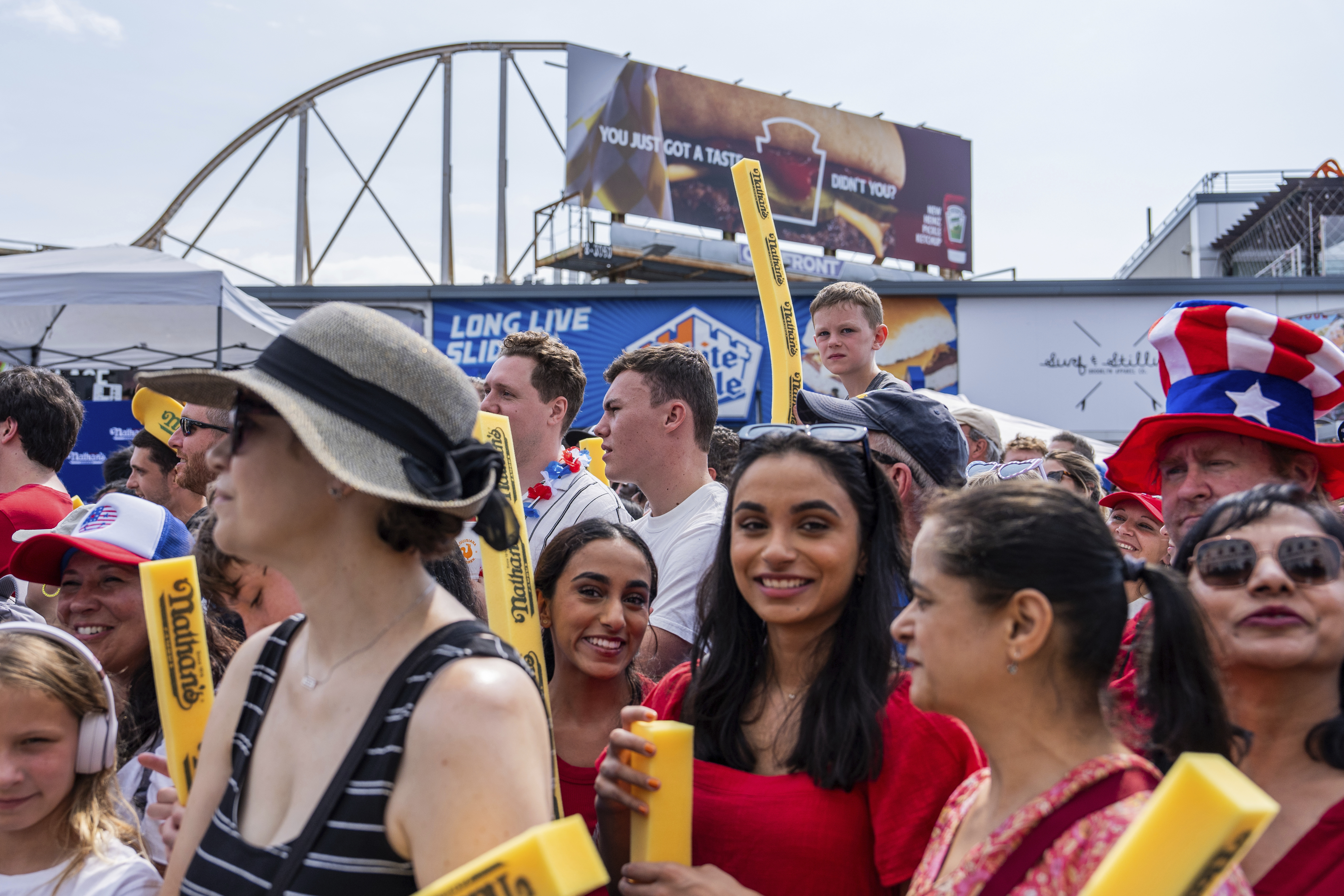 Nathan's hot dog eating contest