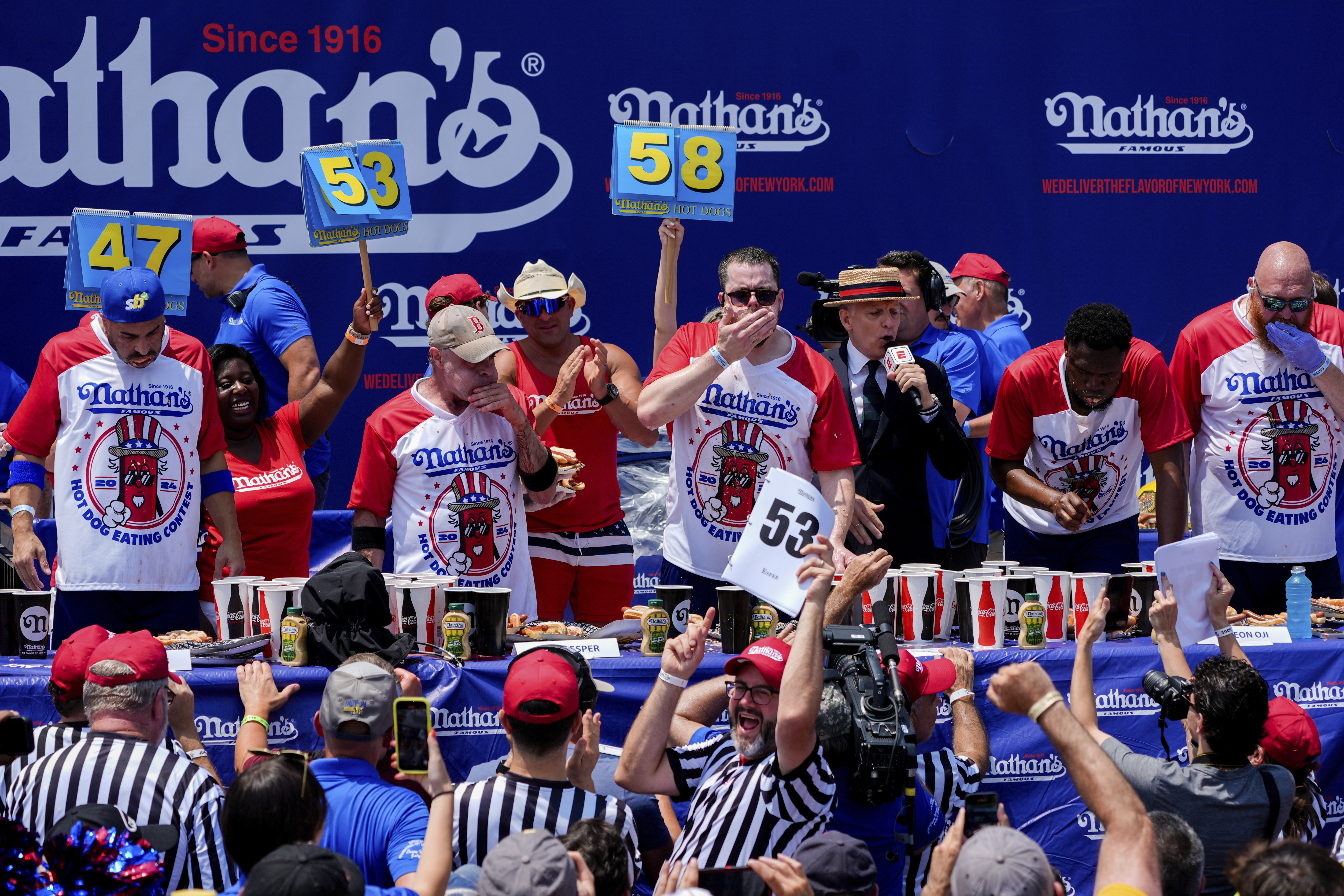 Fourth of July Hot Dog Contest