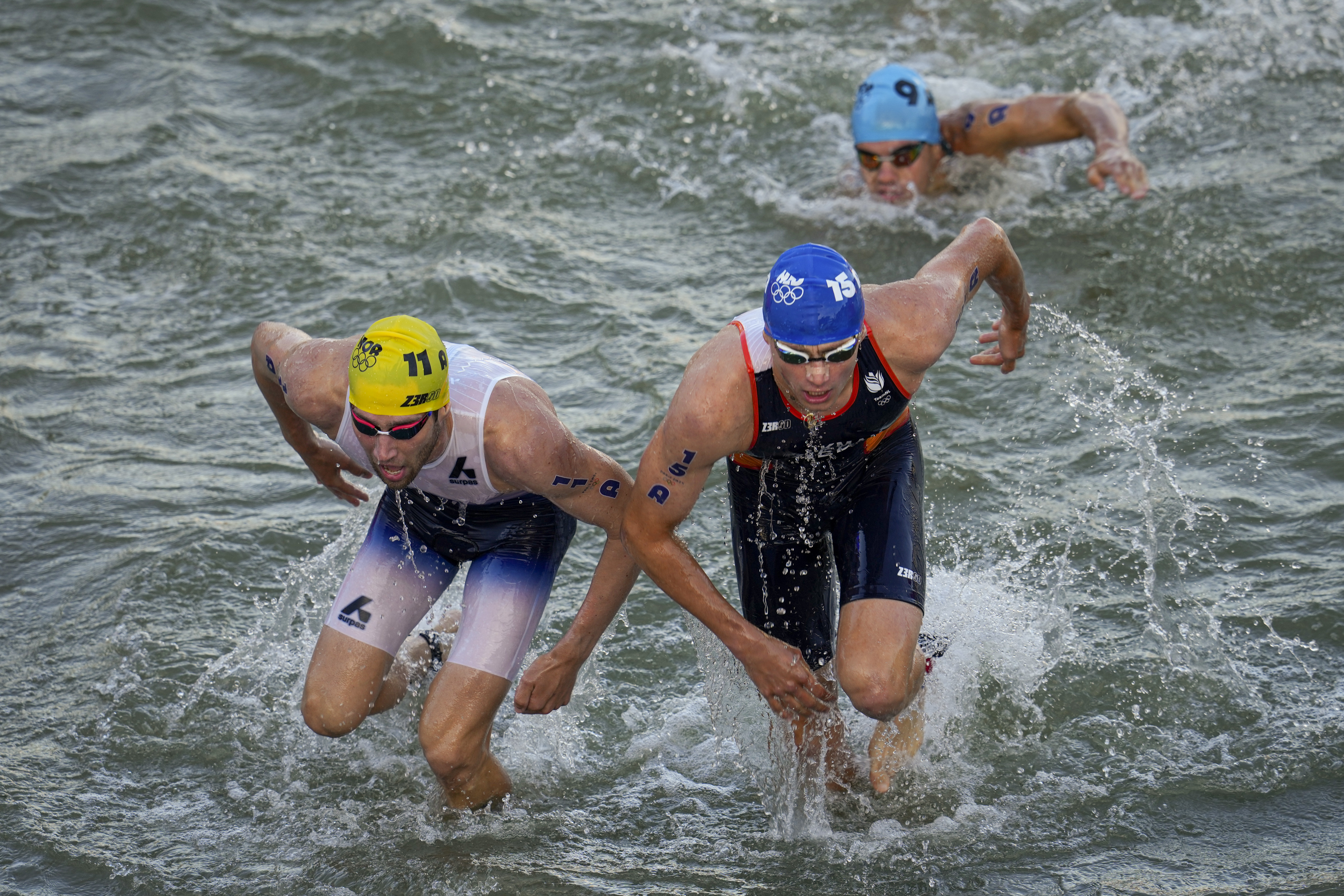 triathletes