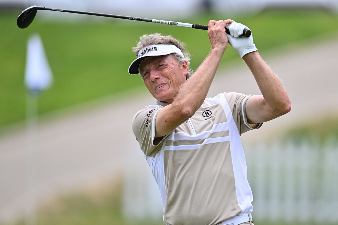 Bernhard Langer slides into lead at Charles Schwab Cup Championship