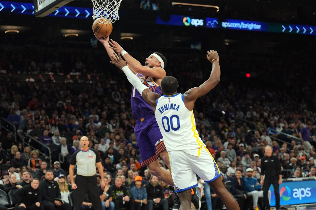 Devin Booker, Suns deal Warriors their third straight loss