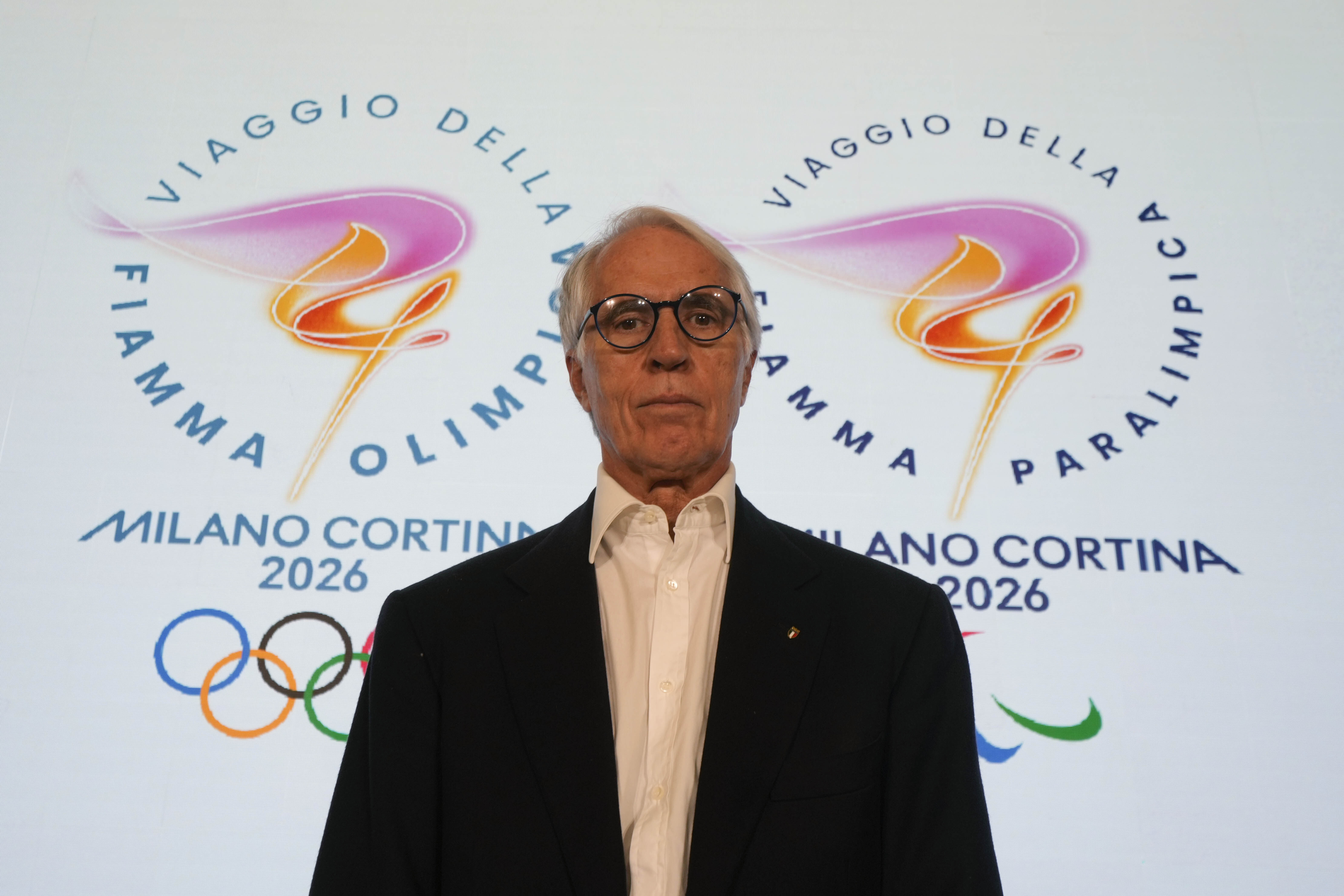 Italy Olympics Milan Cortina Torch Route