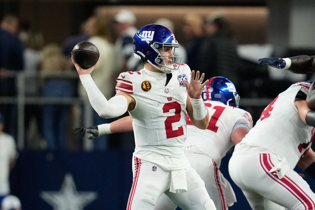 Giants QB Drew Lock to start vs