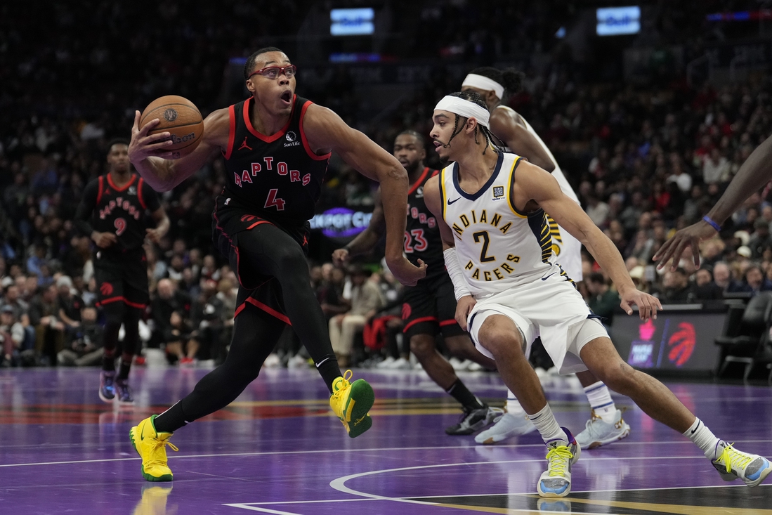 Raptors salvage one win in NBA Cup by stopping Pacers