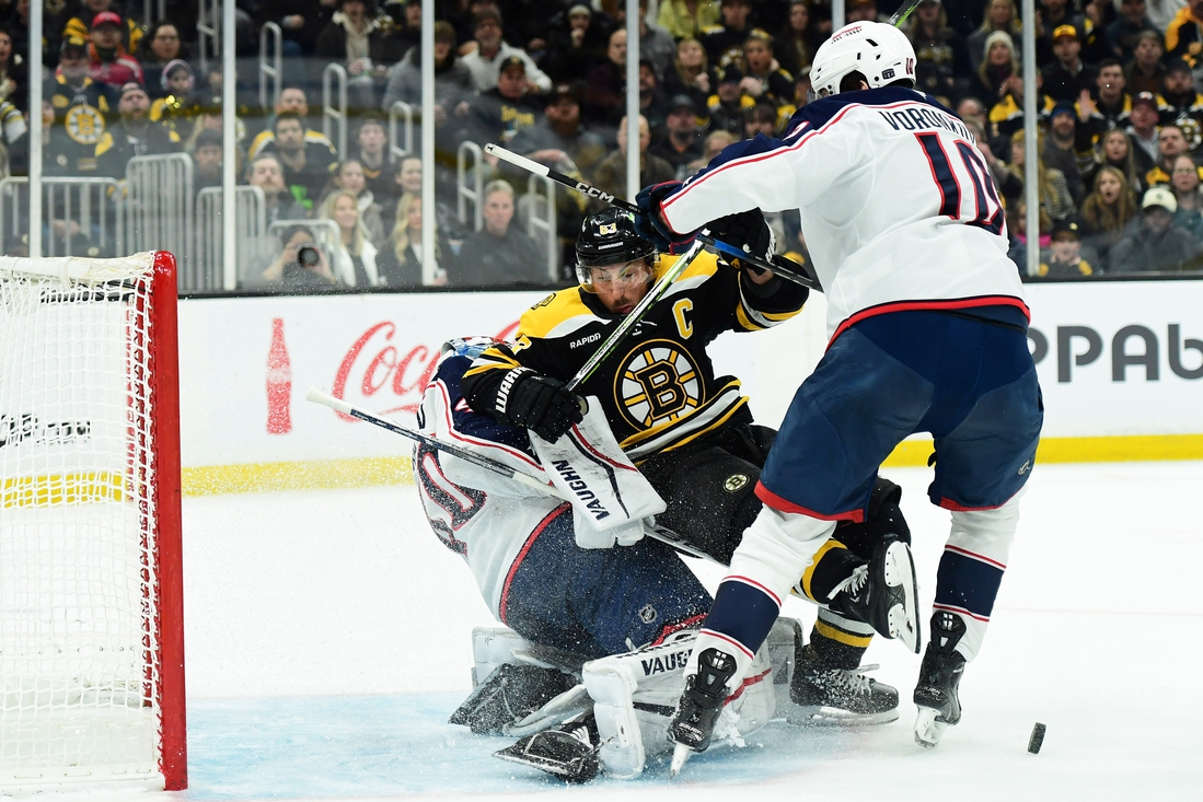 Bruins blank Blue Jackets, avenge home-and-home loss