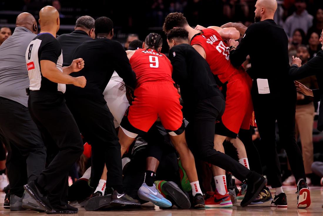 NBA suspends Rockets' Amen Thompson, Heat's Terry Rozier for altercation