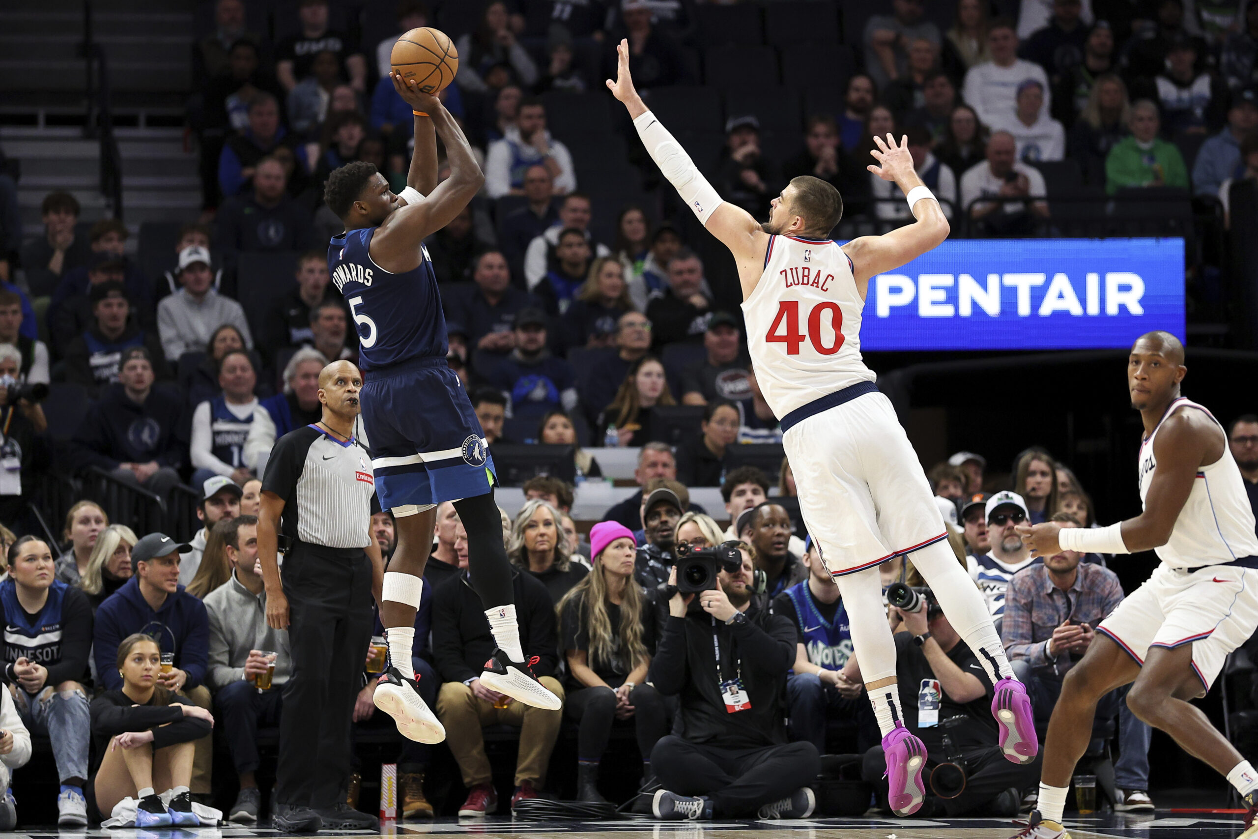 Clippers Timberwolves Basketball