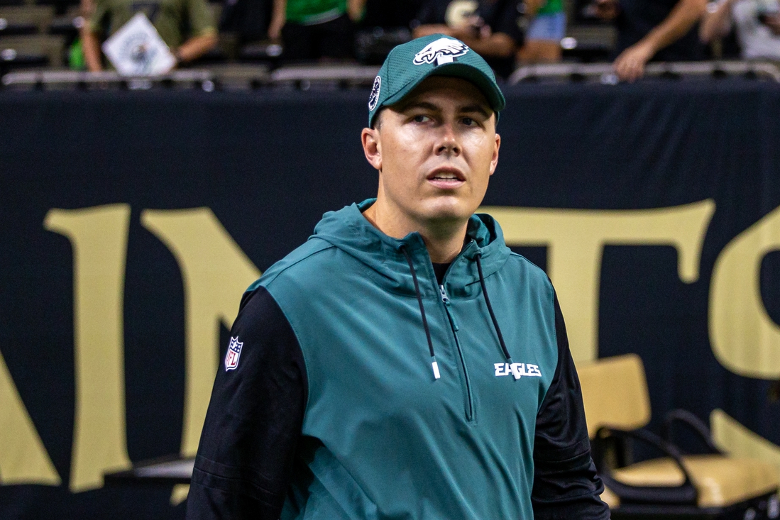 Report: Saints request interview with Eagles OC Kellen Moore