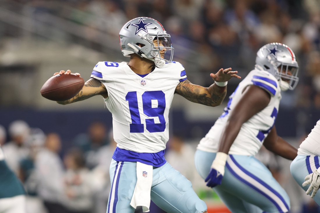 Report: Cowboys QB Trey Lance to start vs