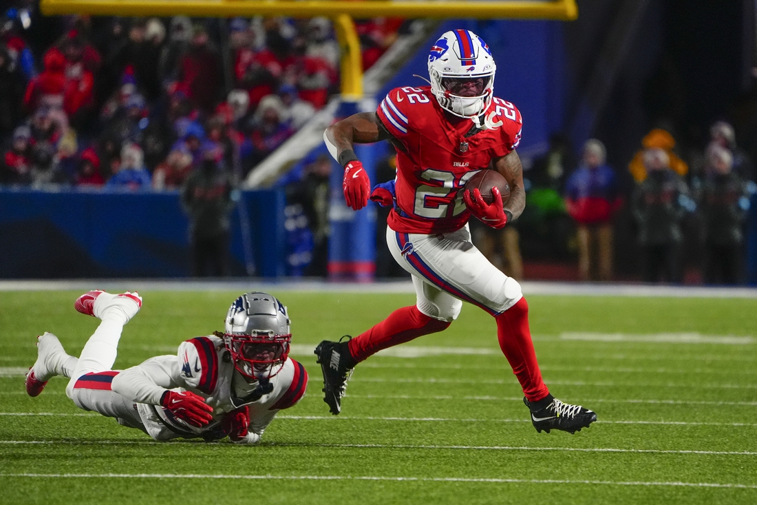 Bills rookie RB Ray Davis questionable vs